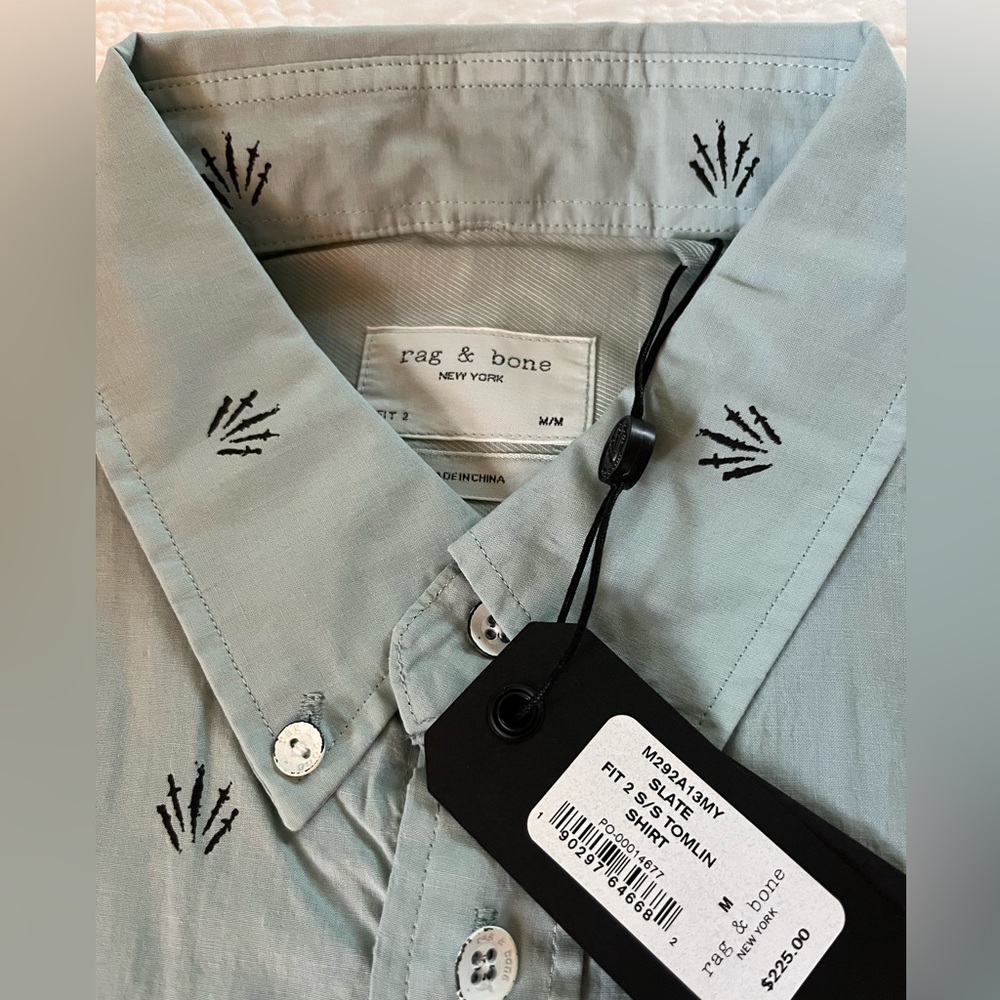 Rag and Bone Men’s shot sleeve button down